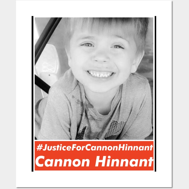 Justice for Cannon Hinnant Wall Art by VanTees